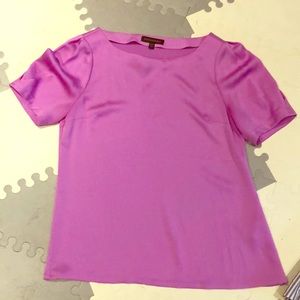 Banana republic purple blouse size small
